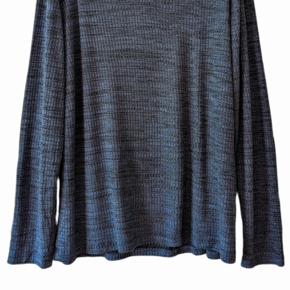 Alfani Men's Blue Long Sleeve Stretch Henley Shirt Size XXL - Picture 4 of 7